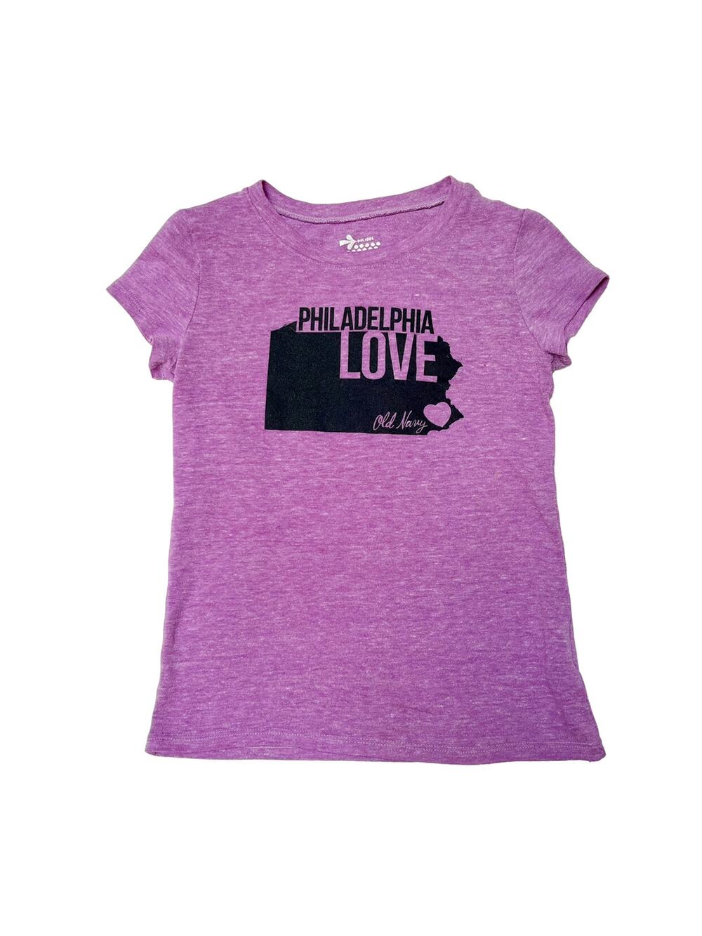 Old Navy Philadelphia Love Graphic Tee Size 8